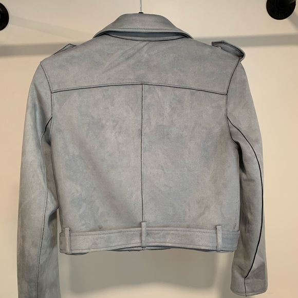 Zara suede biker jacket - Picture 2 of 2